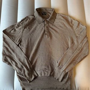 Authentic Tom Ford Long Sleeve Polo